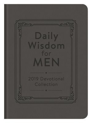 cover image of Daily Wisdom for Men 2019 Devotional Collection